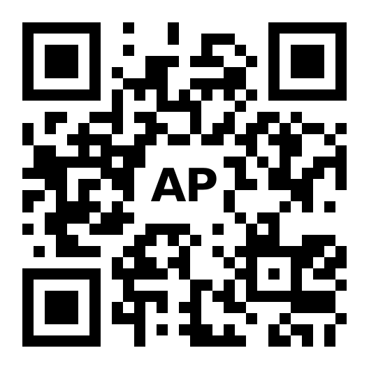 QR code linking to antpe.dev